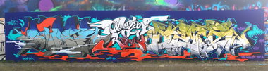 Graffiti Wall - Photo by DETS - rskchameleons, chms, dets (2018)