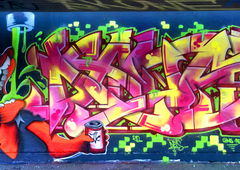Graffiti Wall - Photo by DETS - dets, rsk (2020)