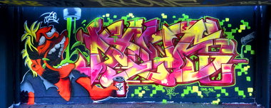 Graffiti Wall - Photo by DETS - dets, rsk (2020)