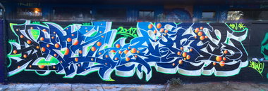 Graffiti Wall - Photo by DETS - dets, ahn (2017)