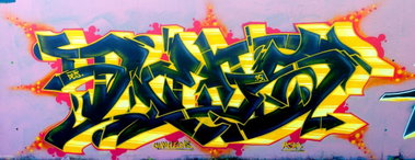 Graffiti Wall - Photo by DETS - dets, chameleons, rsk (2015)