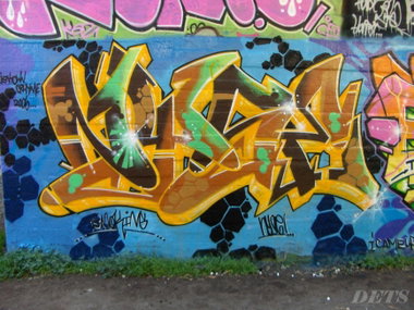 Graffiti Wall - Photo by DETS - nyse, -, enta (2006)