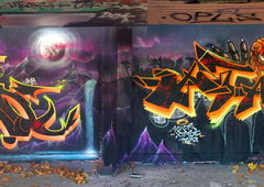 Graffiti Wall - Photo by DETS - dets, risko, xtase (2018)