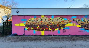Graffiti Wall - Photo by DETS - dets, graffiti (2022)
