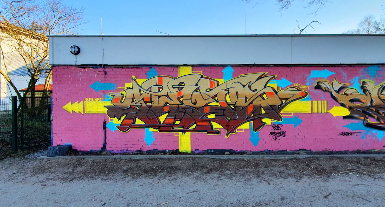 Graffiti Wall - Photo by DETS - dets, graffiti (2022)