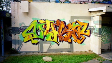 Graffiti Wall - Photo by DETS - nyse, jc (2004)
