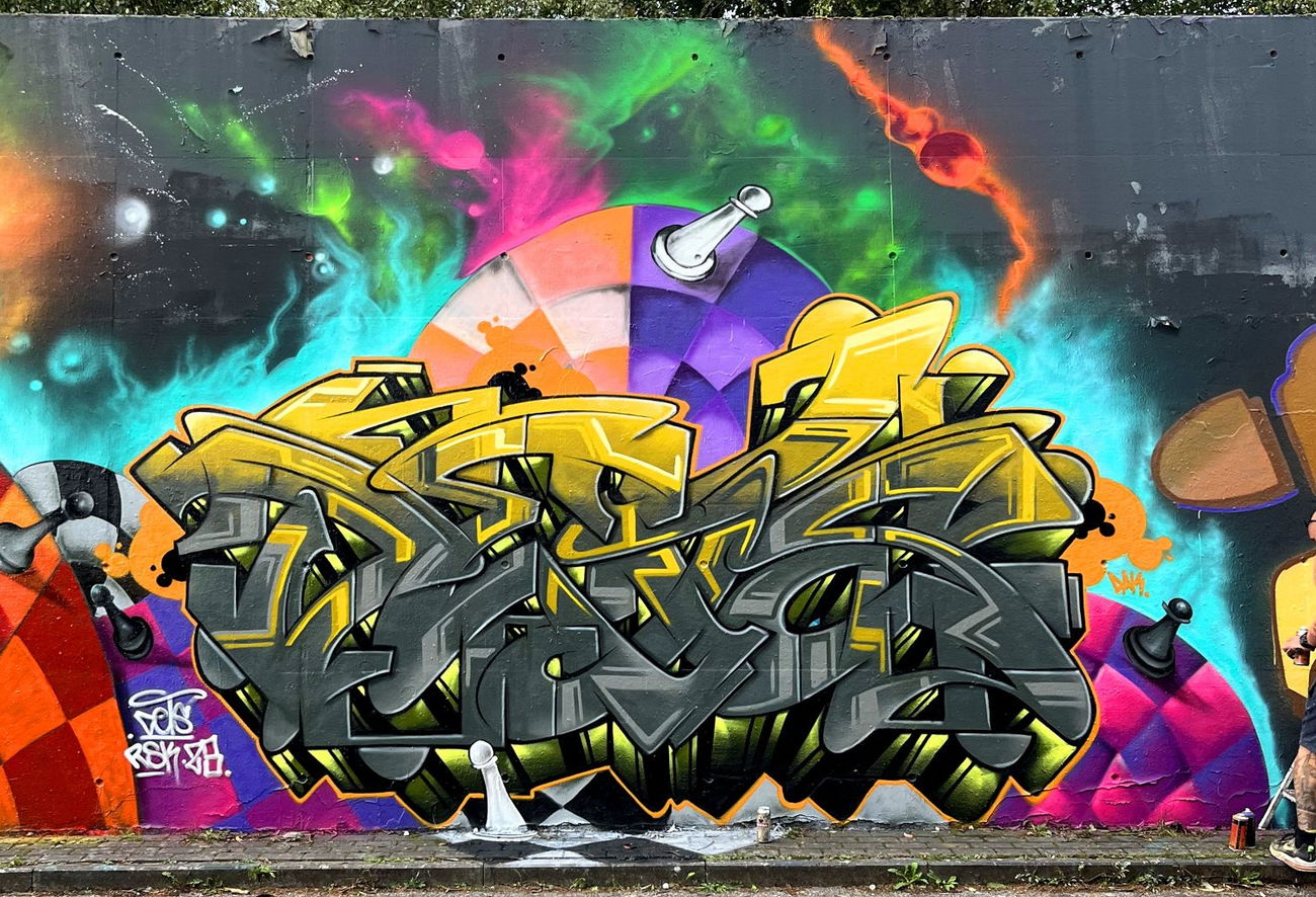 Graffiti Wall - Photo by DETS - RSK, DETS, STYLE (2025)