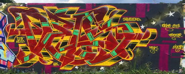 Graffiti Wall - Photo by DETS - dets, rsk, cheleons (2016)