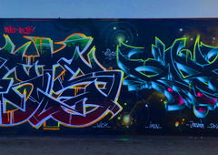 Graffiti Wall - Photo by DETS - dets, risko, rsk (2017)