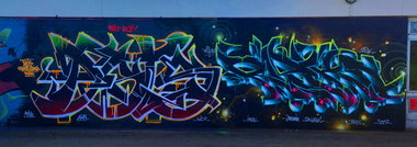 Graffiti Wall - Photo by DETS - dets, risko, rsk (2017)