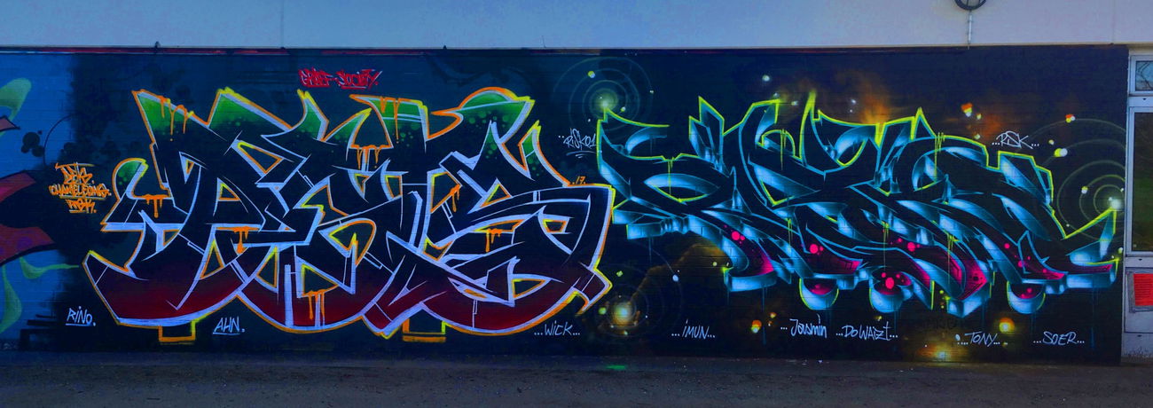 Graffiti Wall - Photo by DETS - dets, risko, rsk (2017)