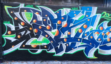 Graffiti Wall - Photo by DETS - dets, rsk, chameleons (2017)