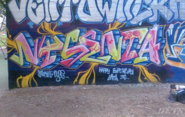 Graffiti Wall - Photo by DETS - nyse, enta (2006)