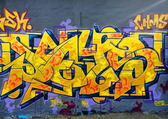 Graffiti Wall - Photo by DETS - dets, rsk, graffiti (2020)