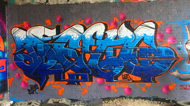 Graffiti Wall - Photo by DETS - dets, rsk, chms (2020)