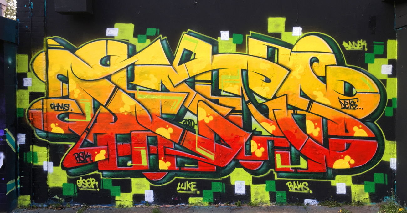 Graffiti Wall - Photo by DETS - dets (2020)