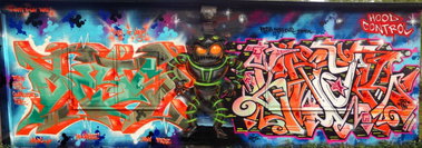 Graffiti Wall - Photo by DETS - resh, birthday (2015)