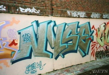 Graffiti Wall - Photo by DETS - nyse(DETS) (2004)