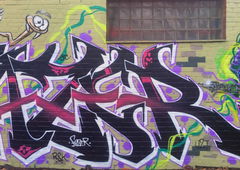 Graffiti Wall - Photo by DETS - eiser, fazer, imun (2016)