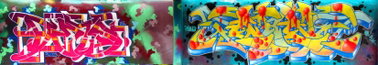 Graffiti Wall - Photo by DETS - dets, ahn, isk (2016)