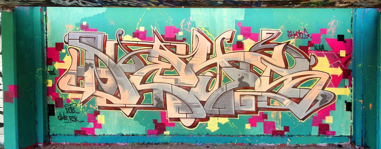 Graffiti Wall - Photo by DETS - dets, rsk (2021)