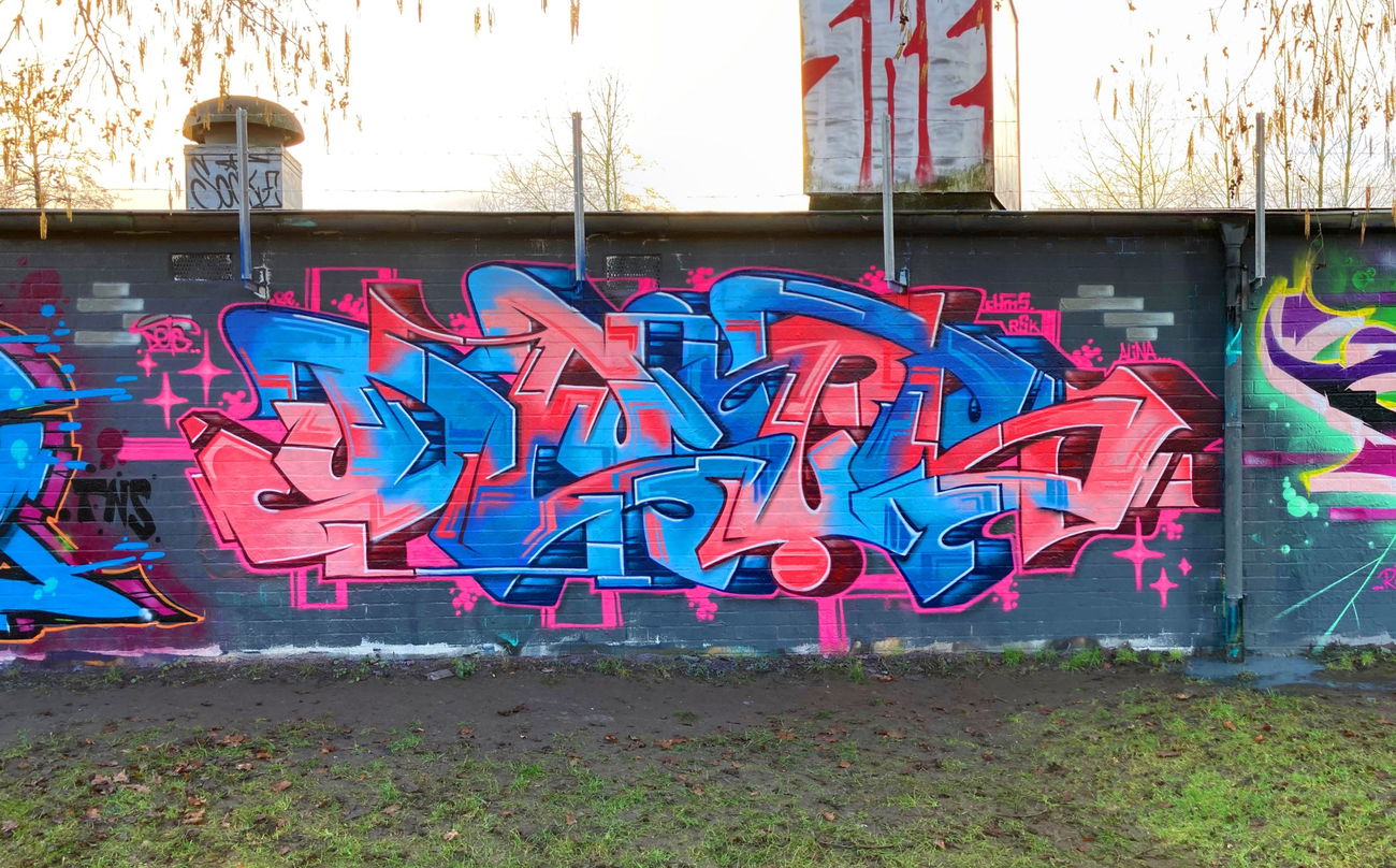 Graffiti Wall - Photo by DETS - dets, graffiti (2022)