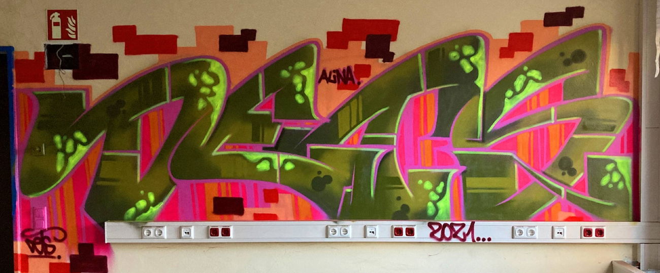 Graffiti Wall - Photo by DETS - rsk, chms, dets (2021)