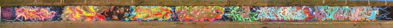 Graffiti Wall - Photo by DETS - hood-control! (2015)