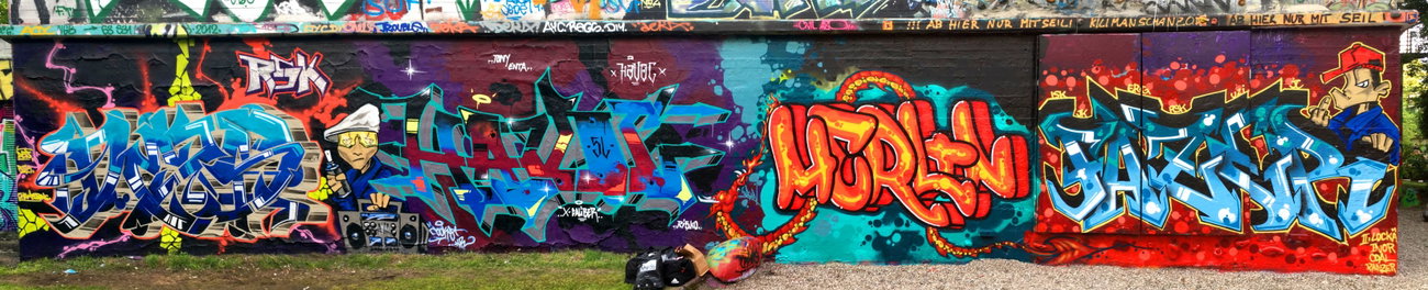 Graffiti Wall - Photo by DETS - dets, cooky, havoc (2016)