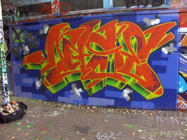 Graffiti Wall - Photo by DETS - nyse, dets