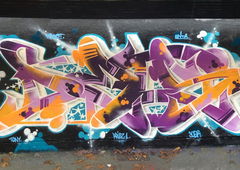 Graffiti Wall - Photo by DETS - dets, rsk, chameleons (2017)