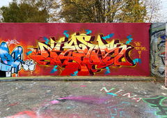 Graffiti Wall - Photo by DETS - dets, graffiti (2022)