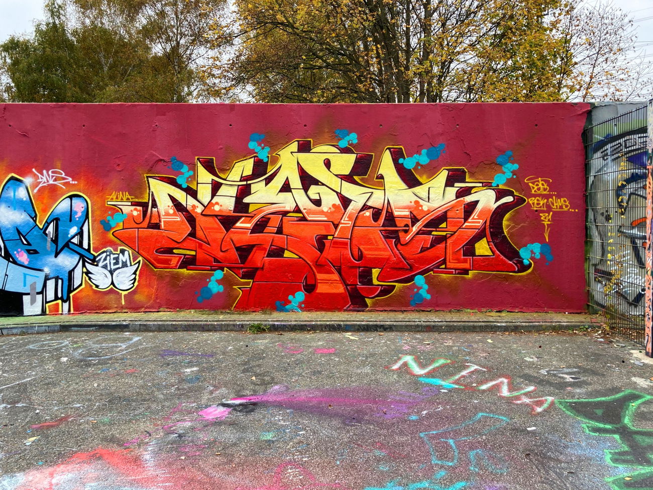 Graffiti Wall - Photo by DETS - dets, graffiti (2022)