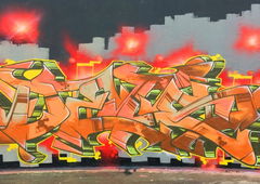 Graffiti Wall - Photo by DETS - dets, rsk, chameleons (2018)