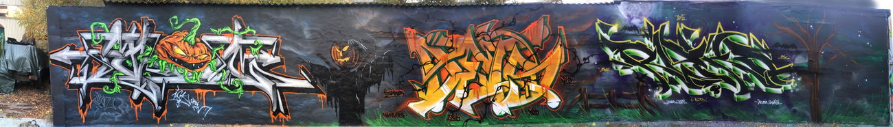Graffiti Wall - Photo by DETS - imun-mutch-dets-risko (2016)