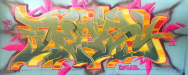 Graffiti Wall - Photo by DETS - detsy, cahmeleons, rsk (2015)
