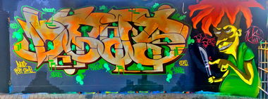 Graffiti Wall - Photo by DETS - dets, rsk (2020)