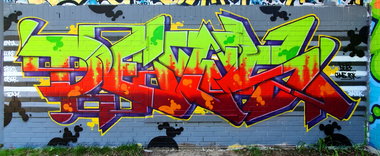 Graffiti Wall - Photo by DETS - dets, rsk, chms (2020)