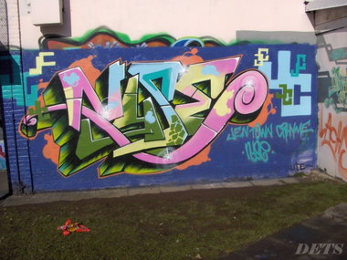 Graffiti Wall - Photo by DETS - nyse-jc (2004)