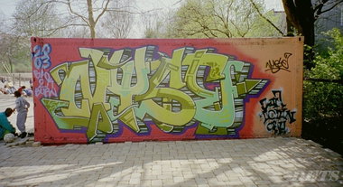 Graffiti Wall - Photo by DETS - nyse, jc (2003)