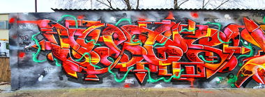 Graffiti Wall - Photo by DETS - detsrsk (2020)