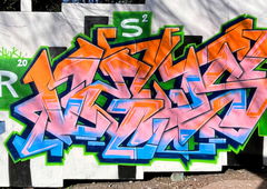 Graffiti Wall - Photo by DETS - dets, graffiti (2022)