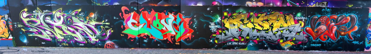 Graffiti Wall - Photo by DETS - risko, clone, dets (2018)
