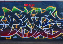 Graffiti Wall - Photo by DETS - dets, chameleons, rsk (2017)