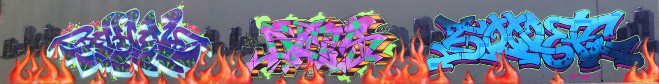 Graffiti Wall - Photo by DETS - ahn, -, dets (2015)