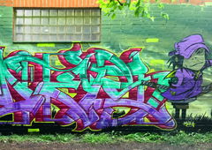 Graffiti Wall - Photo by DETS - dets, -, mutch(charry) (2017)