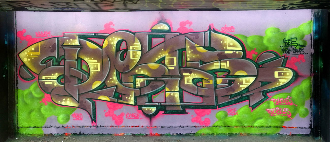 Graffiti Wall - Photo by DETS - dets, rsk (2020)