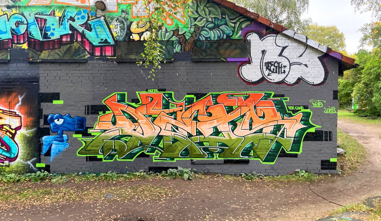 Graffiti Wall - Photo by DETS - dets, graffiti (2022)