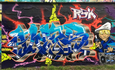 Graffiti Wall - Photo by DETS - dets, cooky (2016)