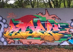 Graffiti Wall - Photo by DETS - dots, badek, dets (2019)